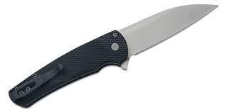 Pro-Tech 5305 Malibu Manual Flipper Knife 3.30" MagnaCut Stonewashed Wharncliffe Textured Handles