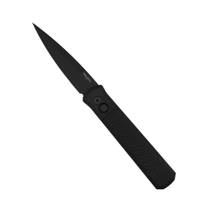 Pro-Tech 926-SWAT Godfather Auto All Black DLC Knife (4")