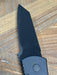 Pro-Tech Emerson E7T Operator Tritium Button Tanto Knife (3.25" Black)