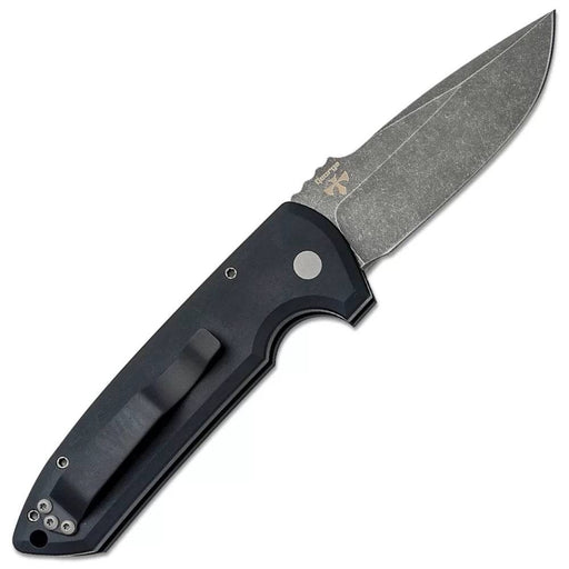 Pro-Tech LG311 Les George Rockeye Auto Folding Knife 3.375" S35VN Acid Washed