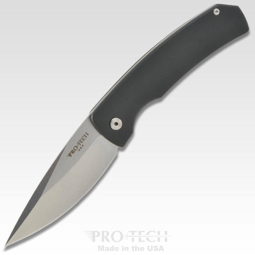 Pro-Tech Magic 2 Mike "Whiskers" Allen Auto Stonewash Black Handle (3.75") M2601