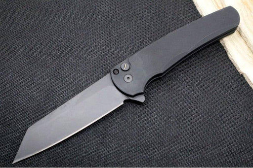 Pro-Tech Malibu 5203-OPERATOR DLC Reverse Tanto Flipper Knife (3.3" DLC)