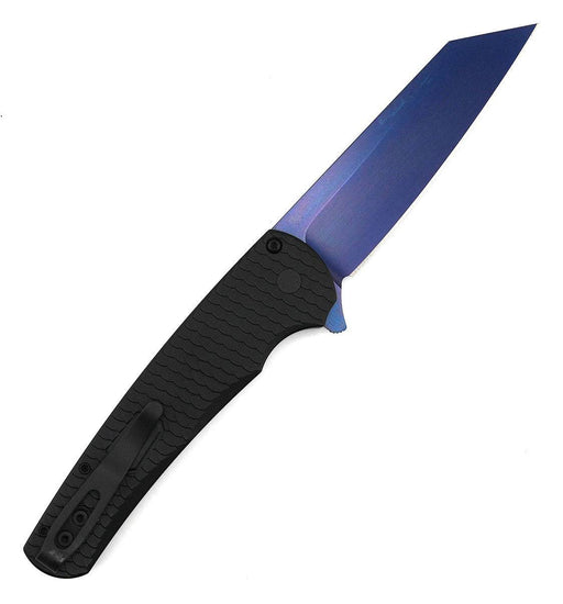 Pro-Tech Malibu Flipper Black Dragon Scale Aluminum (3.25" CPM-20CV) 5236-SB