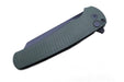 Pro-Tech Malibu Flipper Green Dragon Scale Aluminum Black DLC Blade (3.25" CPM-20CV) 5236-Green