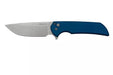 Pro-Tech Mordax MX101-Blue MagnaCut Knife Blue Handle Stonewash Plain Edge (USA)