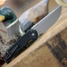 Pro-Tech Mordax MX105 MagnaCut Honeycomb Textured Black Handle Knife Stonewash (USA)