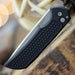 Pro-Tech Mordax MX105 MagnaCut Honeycomb Textured Black Handle Knife Stonewash (USA)