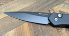 Pro-Tech Newport 3407 Auto Knife Black (3") (Black Blade)