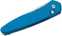 Pro-Tech Newport Auto Knife (3" Stonewash/Blue Handle) 3405-BLUE