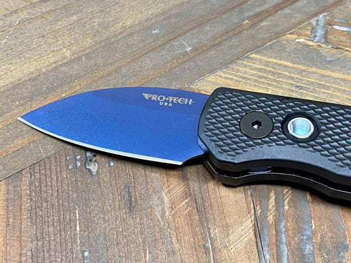 Pro-Tech R5306-SB Runt 5 Auto Folding Knife 1.94" Blue MagnaCut Blade