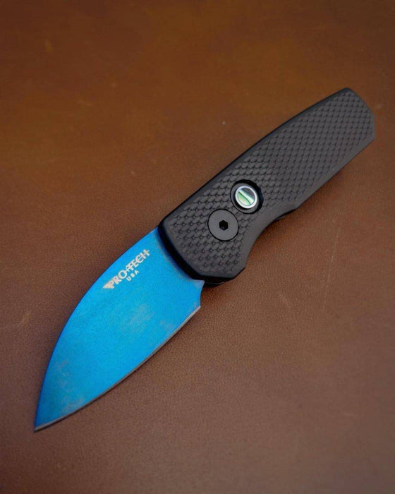 Pro-Tech R5306-SB Runt 5 Auto Folding Knife 1.94" Blue MagnaCut Blade