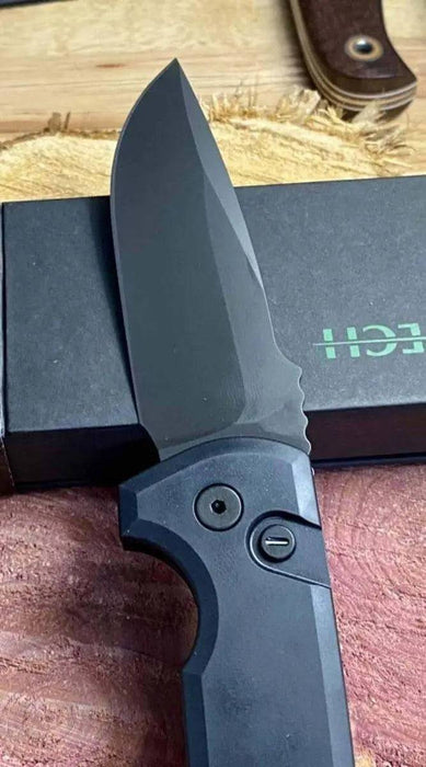 Pro-Tech Rockeye Operator Knife S35VN Tritium Button LG303-Operator