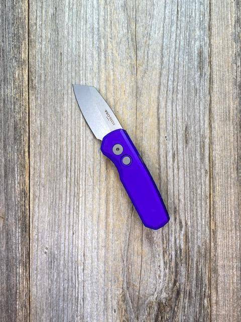 Pro-Tech Runt 5 R5401-Purple Magnacut SW Reverse Tanto Blade Purple (USA)