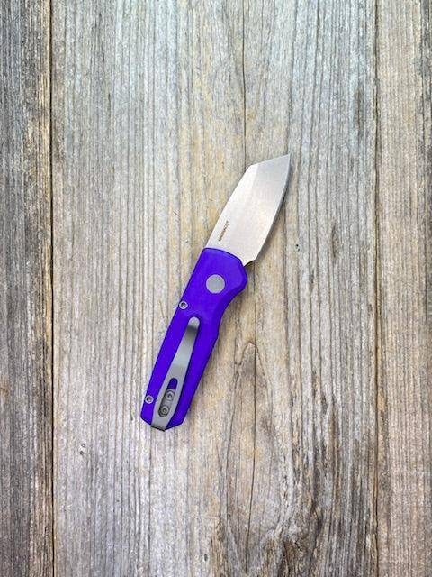 Pro-Tech Runt 5 R5401-Purple Magnacut SW Reverse Tanto Blade Purple (USA)