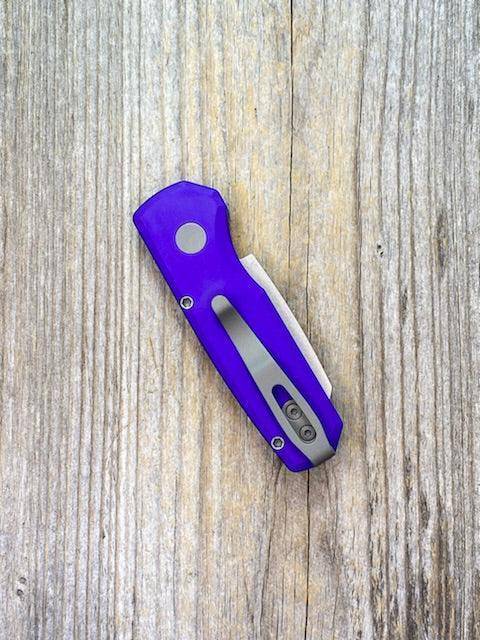 Pro-Tech Runt 5 R5401-Purple Magnacut SW Reverse Tanto Blade Purple (USA)