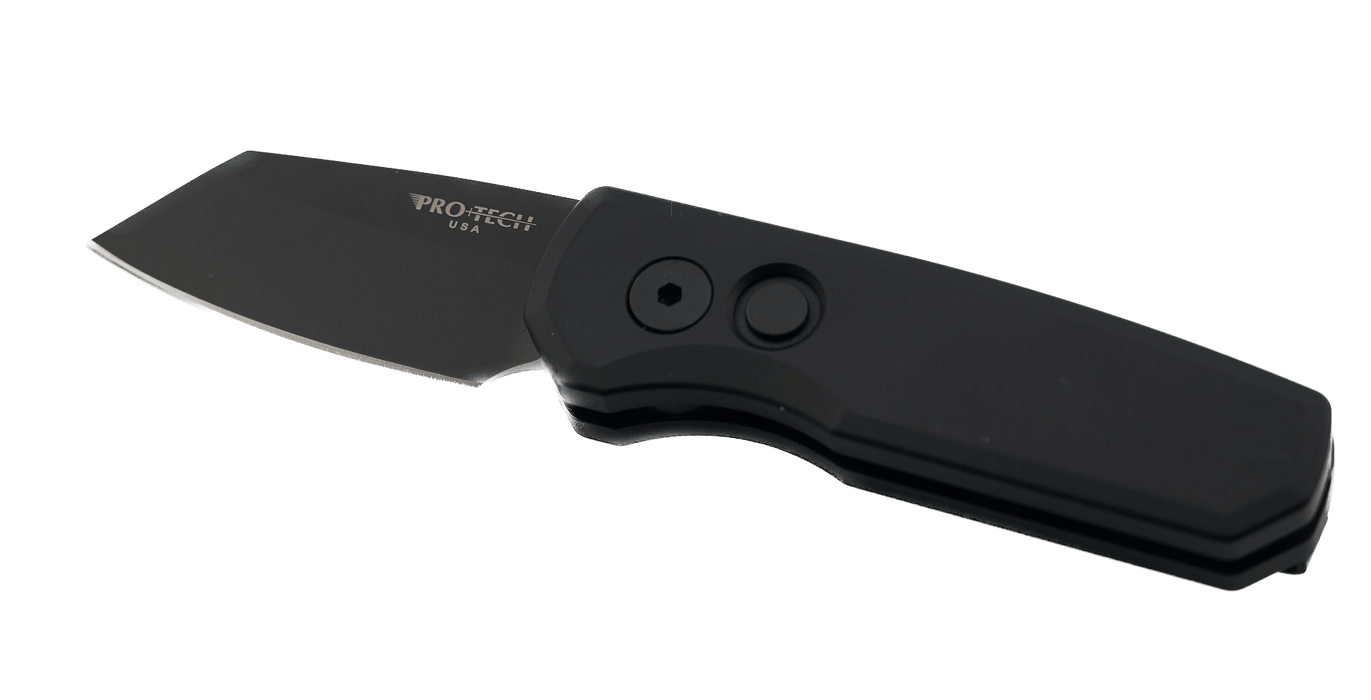 Pro-Tech Runt 5 R5403 Black Magnacut DLC Reverse Tanto Blade (USA)