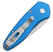 Pro-Tech Sprint Blue Auto Knife (1.95" Stonewash Blade) 2905-BLUE