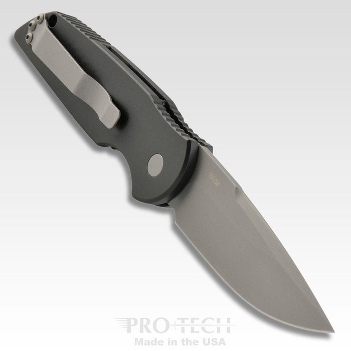 Pro-Tech TR-3 Tactical Response Auto Knife (3.5" Bead Blasted Plain)