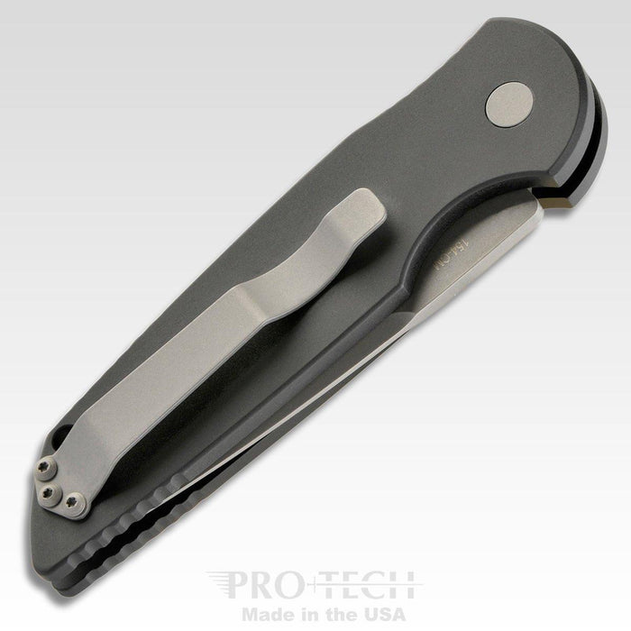 Pro-Tech TR-3 Tactical Response Auto Knife (3.5" Bead Blasted Plain)