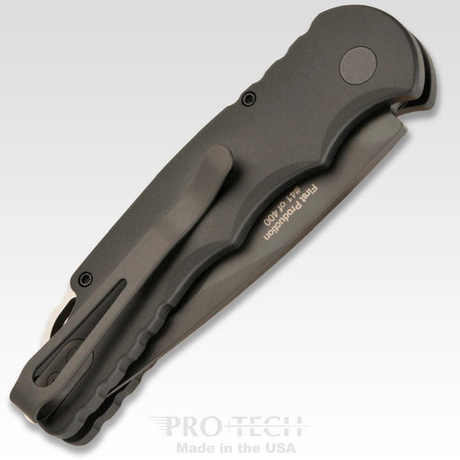 Pro-Tech TR-5 T503 Tactical Response Auto Knife Black (3.25" Black)