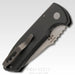 Protech Les George SBR LG401 Stonewash Knife Aluminum (2.6")