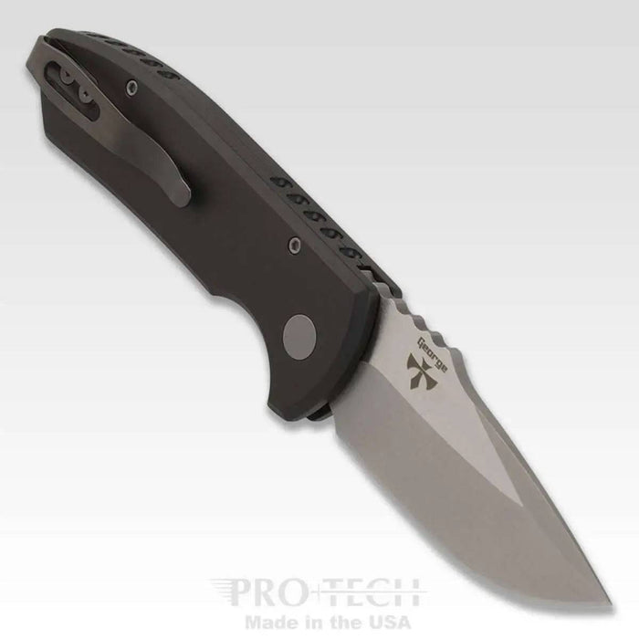 ProTech Les George SBR LG405 Stonewashed Blade Knurled (USA)