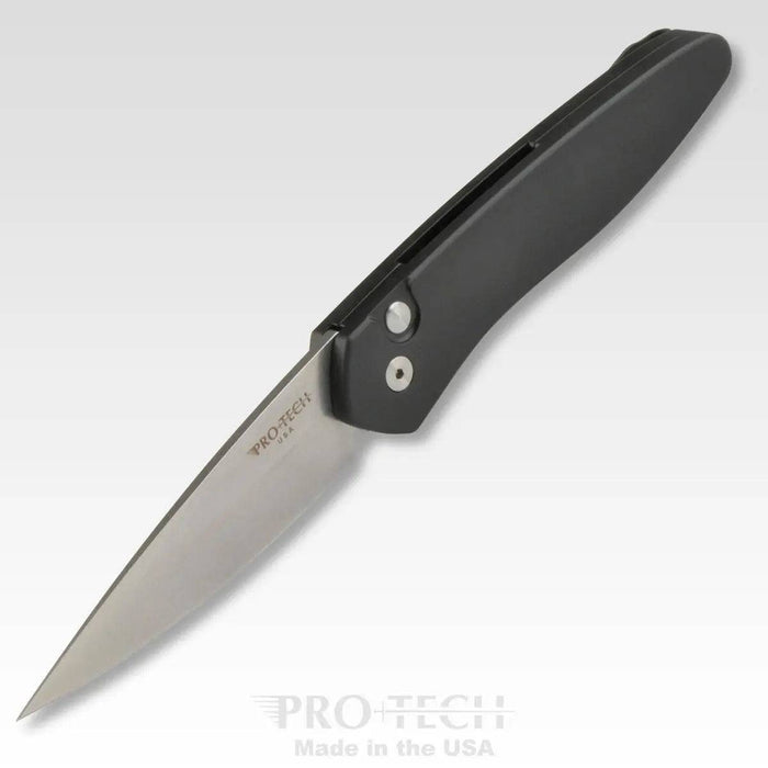 ProTech Newport Auto Knife Black (3" Stonewash) 3405