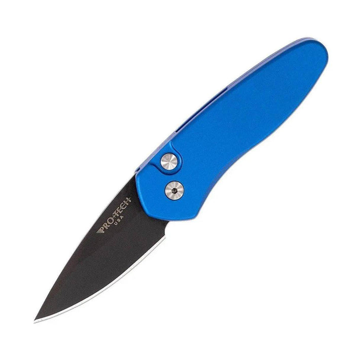 Protech Sprint Blue Auto Knife (1.95" Black Blade) 2907-BLUE