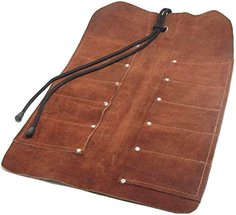 Ramelson 10 Pocket Leather Tool Roll