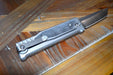 REATE EXO-M OTF GRAVITY KNIFE TITANIUM/BLACK MICARTA 2.95" TANTO SATIN