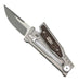 Reate EXO Mini Stonewash Drop Point Gravity Knife Titanium Burlap Micarta (3V)