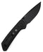 Reate PL-XT Black Micarta - Nitro-V - Black PVD - Black G10 Inlay