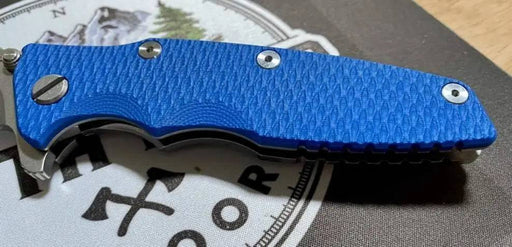 Hinderer Eklipse Harpoon Spanto Battle Blue Knife Stonewash G10