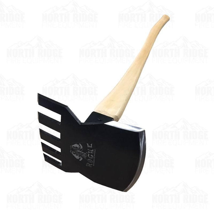 Rogue 70HRH Rake/Hoe Fire Tool with 40" Hickory Handle (USA)