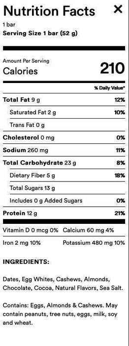 RXBAR Protein Bars No B.S (All Types)