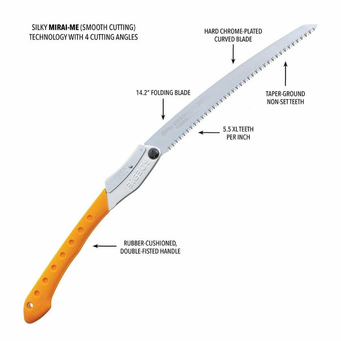 Silky 356-36 Bigboy 2000 Pro Folding Saw 14.2" Curved