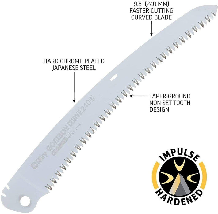 Silky ‎718-24 Replacement Blade Only GomBoy Curve 240mm