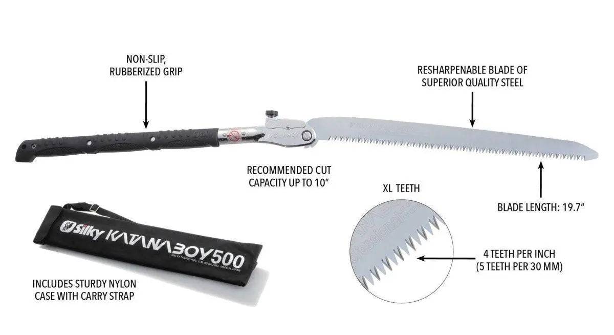 Silky KatanaBoy 403-50 Folding Saw 500mm (Japan)