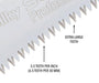 Silky SUGOI 420mm Arborist Hand Saw (390-42)