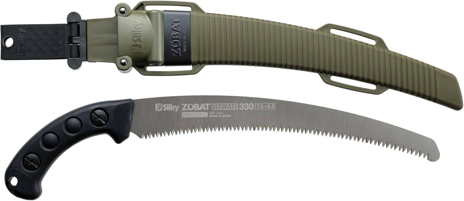 Silky ZUBAT Ultimate Professional Curved Hand Saw 330mm Progressive Teeth (746-33)