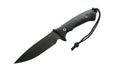 Spartan Harsey Difensa Combat Knife 6-1/4" S45VN Black (USA)