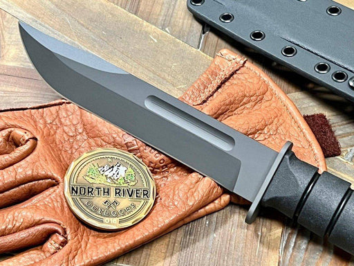 Spartan KA-BAR MagnaCut Black Blade Handle w/ Black Kydex Sheath (USA)