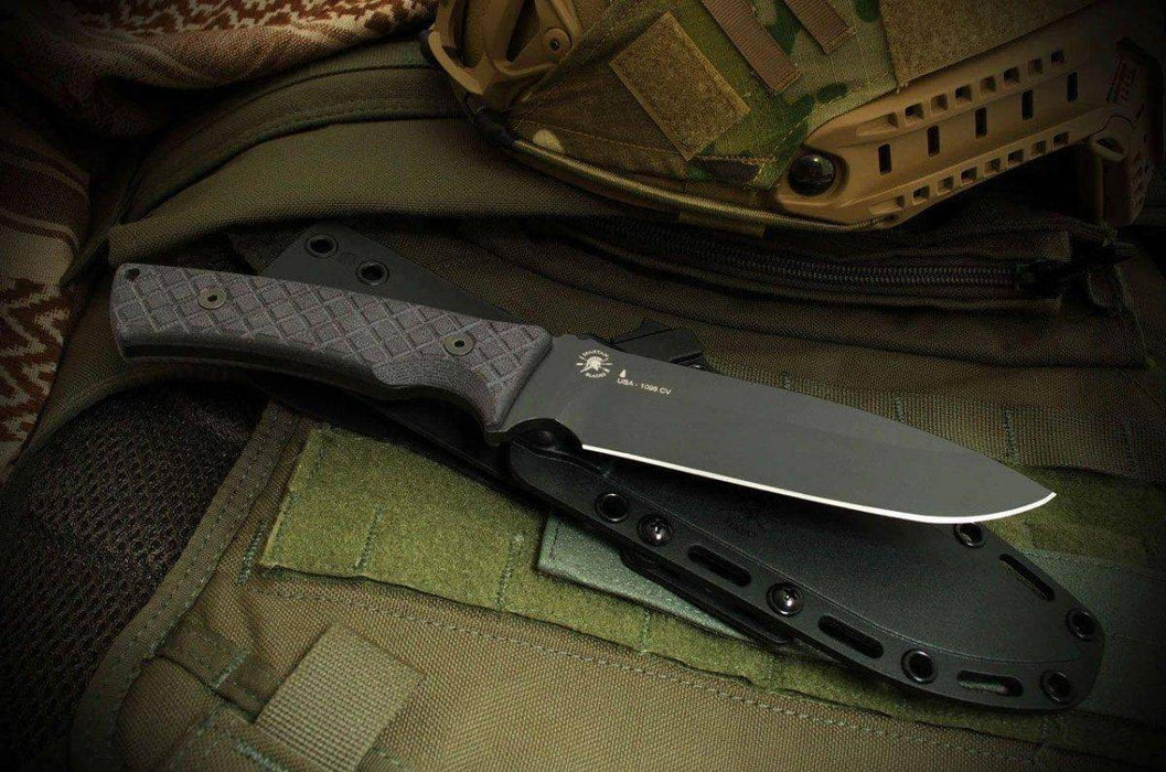 Spartan SBSL003BKBK Pro Grade Damysus Fixed Blade Knife 5.5"