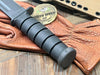 USMC KA-BAR Knife Spartan MagnaCut Black Blade w/ Tan Kydex Sheath (USA)