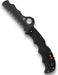 Spyderco Assist Rescue Folding Knife 3-11/16" VG10 Black Combo Blade Black FRN Handles Whistle C79PSBBK