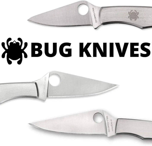 Spyderco Bug Non-Locking Knife Stainless Steel - PlainEdge