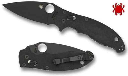 Spyderco C101GPBBK2 Manix 2 Knife Tactical (3.375" Black)