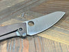 Spyderco C211TIP SpydieChef Semi-Custom Ti Folding Knife 3.32" LC200 (USA)