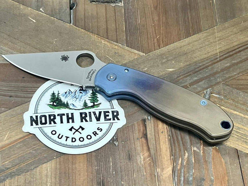 Spyderco C223GPDGY Para 3 Semi-Custom All Ti Hardware Maxamet Knife (USA)