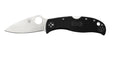 Spyderco C262PBK LeafJumper Folding Knife 3.09" VG10 Satin Leaf Shaped (USA)